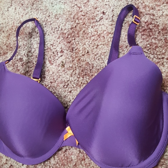 NEW VICTORIA'S SECRET 32DD DEMI NEW PURPLE BRA - Picture 3 of 7